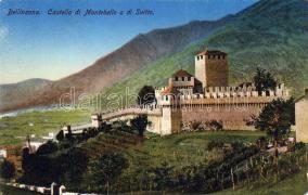 Bellinzona, Montebello kastély, Bellinzona, Montebello castle