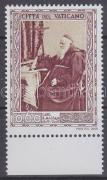 200 éve született Massaja bíboros ívszéli bélyeg, Bicentenary of the birth of cardinal Massaja margin stamp, 200. Geburtstag von Kardinal Guglielmo Massaja Marke mit Rand