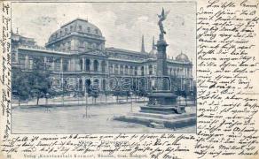 Vienna, university, statue, Bécs, egyetem, szobor